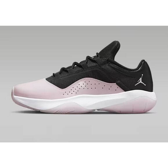 Nike Air Jordans Low Trainers Bl/Wh/Pink Size 6.5 - Picture 1 of 1
